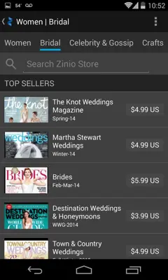 Zinio Digital Magazines android App screenshot 0