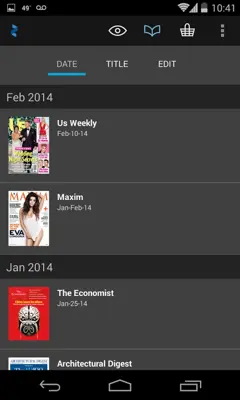 Zinio Digital Magazines android App screenshot 6